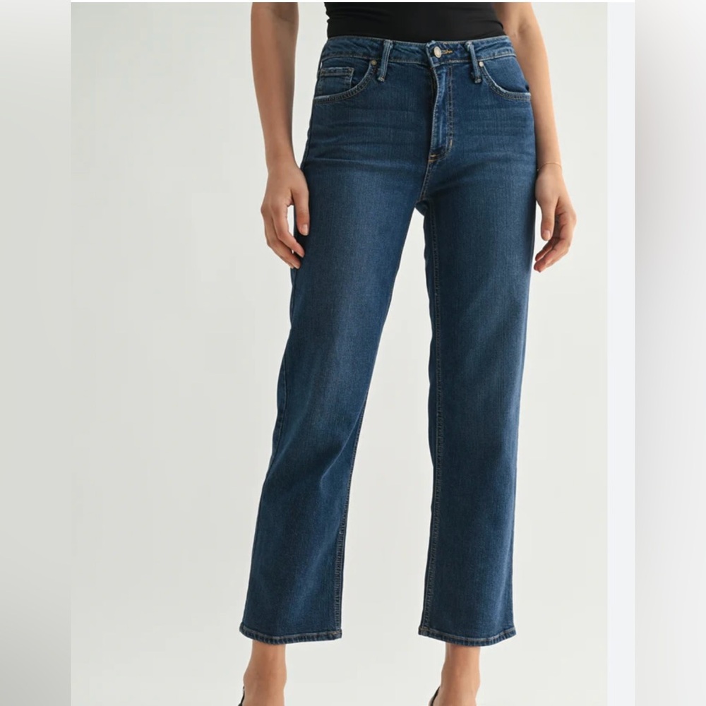 Anthro Just Black Denim jeans